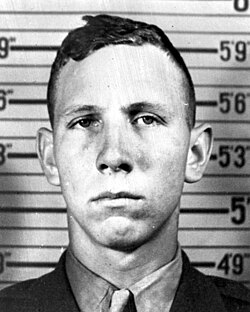 Black-and-white portrait of Harlon Block